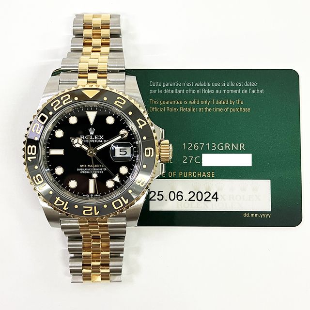 Rolex GMT Master II 126713 GRNR Image 6